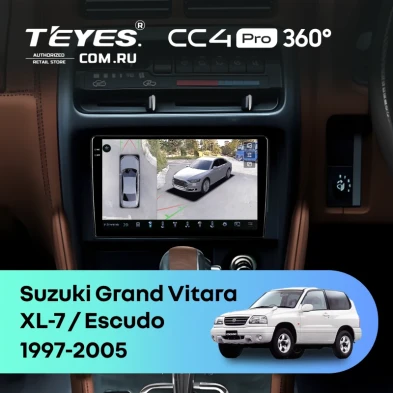 Штатная магнитола Teyes CC4 Pro 360 8/128 Suzuki Grand Vitara XL-7 (1997-2005)