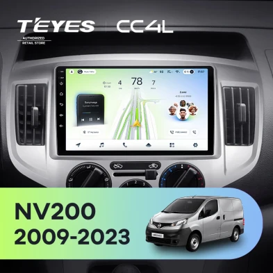 Штатная магнитола Teyes CC4L 6/64 Nissan NV200 M20 (2009-2023) F1
