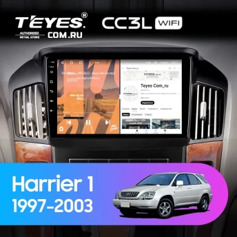 Штатная магнитола Teyes CC3L WiFi 2/32 Toyota Harrier 1 (XU10) (1997-2003) F2