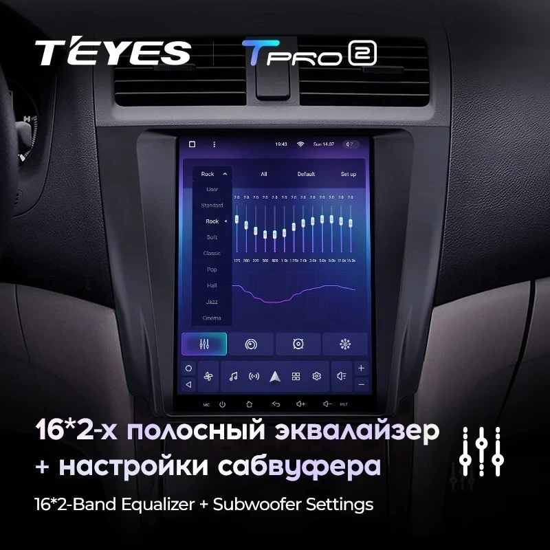 Штатная магнитола Tesla style Teyes TPRO 2 6/128 Haval H9 (2015-2019)