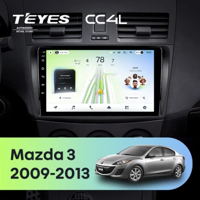 Штатная магнитола Teyes CC4L 6/64 Mazda 3 2 (2009-2013)