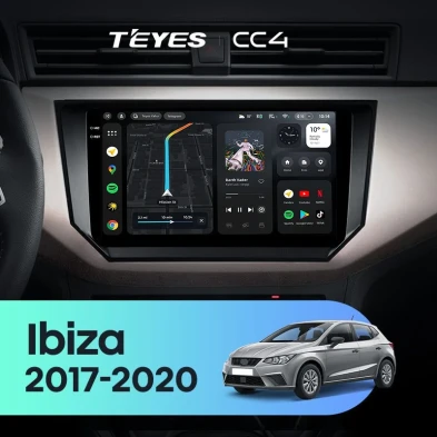 Штатная магнитола Teyes CC4 8/128 Seat Ibiza (2017-2020)