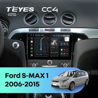 Штатная магнитола Teyes CC4 8/128 Ford S-MAX 1 (2006-2015) F3