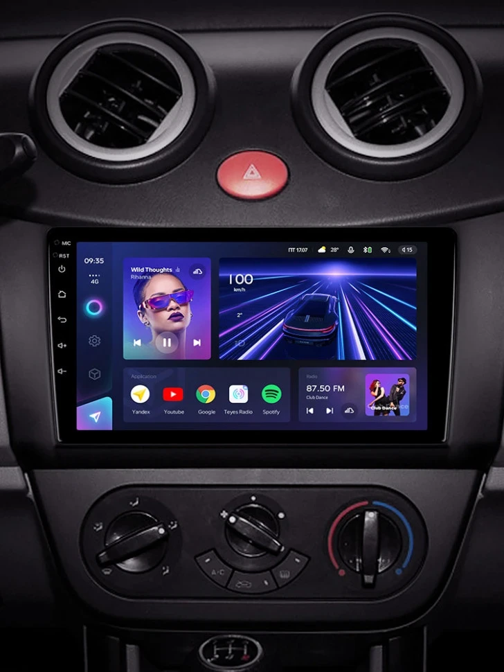 Штатная магнитола Teyes CC3 4/32 Lifan Smily 320 (2008-2015)