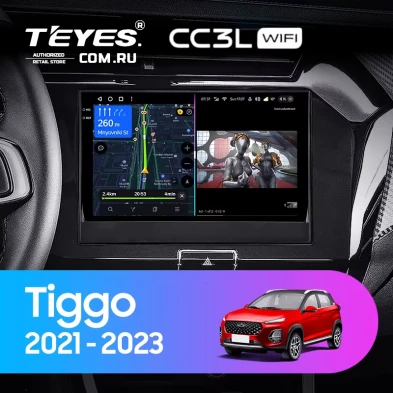 Штатная магнитола Teyes CC3L WiFi 2/32 Chery Tiggo 3x 1 (2021-2023)