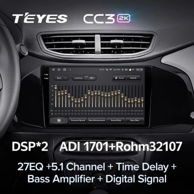 Штатная магнитола Teyes CC3 2K 4/32 Chevrolet Onix (2012-2019)