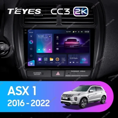 Штатная магнитола Teyes CC3 2K 4/64 Mitsubishi ASX (2016-2026) Тип-B