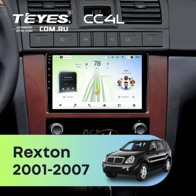 Штатная магнитола Teyes CC4L 6/64 SsangYong Rexton 1 Y200 (2001-2007)