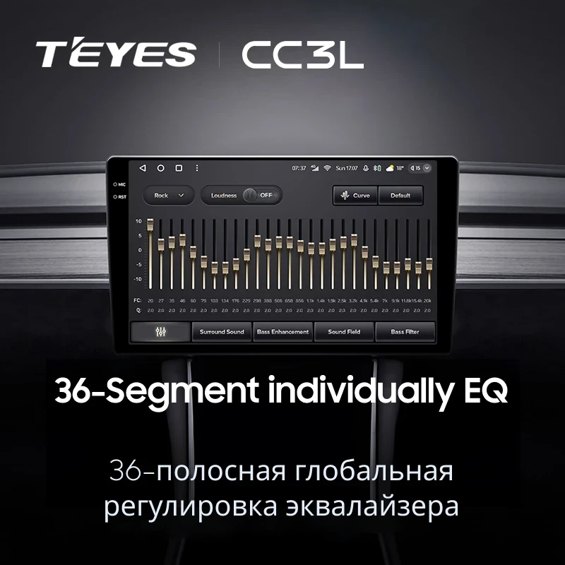 Штатная магнитола Teyes CC3L 4/64 Honda Elysion (2004-2013)