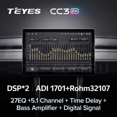 Штатная магнитола Teyes CC3 2K 6/128 Honda Stepwgn 5 (2015-2021) Правый руль (11")