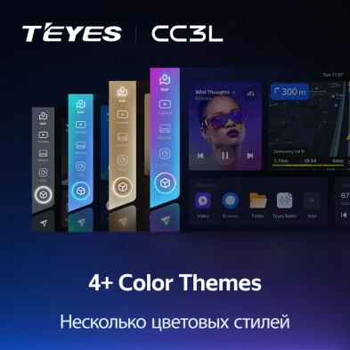 Штатная магнитола Teyes CC3L 4/64 LADA Iskra SW Cross (2025-2026) Тип-A