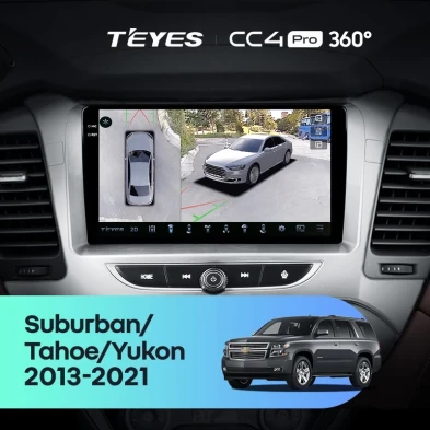 Штатная магнитола Teyes CC4 Pro 360 8/128 GMC Yukon (2014-2020)