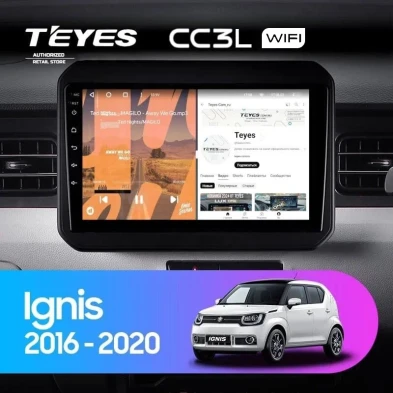 Штатная магнитола Teyes CC3L WiFi 2/32 Suzuki Ignis (2016-2020)
