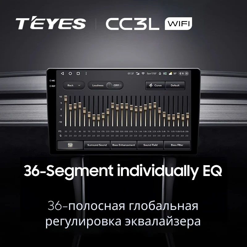 Штатная магнитола Teyes CC3L WiFi 2/32 Subaru XV (2011-2015) Тип-B