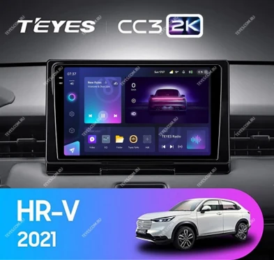 Штатная магнитола Teyes CC3 2K 360 6/128 Honda HR-V 2021+