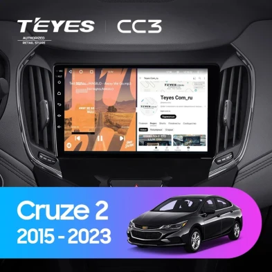 Штатная магнитола Teyes CC3 4/32 Chevrolet Cruze 2 (2015-2023)