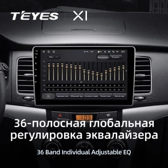 Штатная магнитола Teyes X1 4G 2/32 SsangYong Kyron (2005-2011)